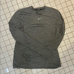 Nike Women’s Dri-Fit Element Long Sleeve (Gray, Size S) SAVING $35